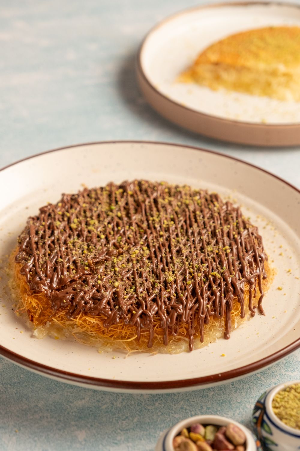 Nutella Cheese Kunafa