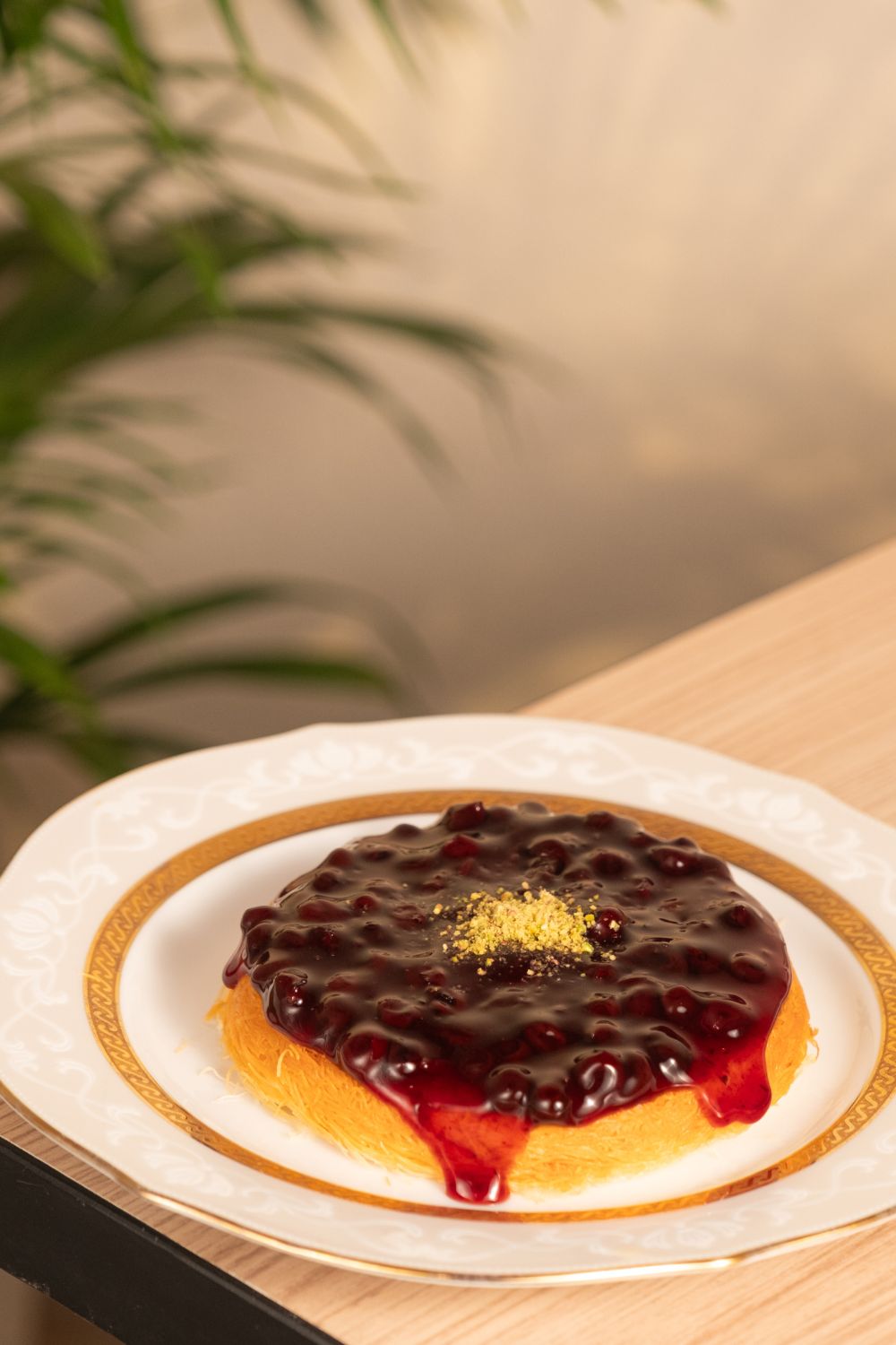 Blueberry Cheese Kunafa ( In-store/Hyderabad)